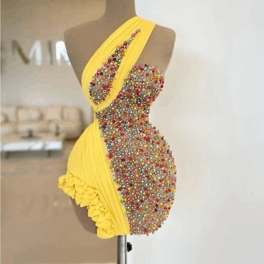 Minna Fashion Lennox beaded party cocktail dress Sz L (14) birthday!